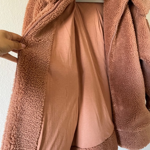 Alo Yoga Norte Sherpa Oversized Jacket Size Small - Picture 7 of 16